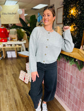 Load image into Gallery viewer, Zari button cardigan
