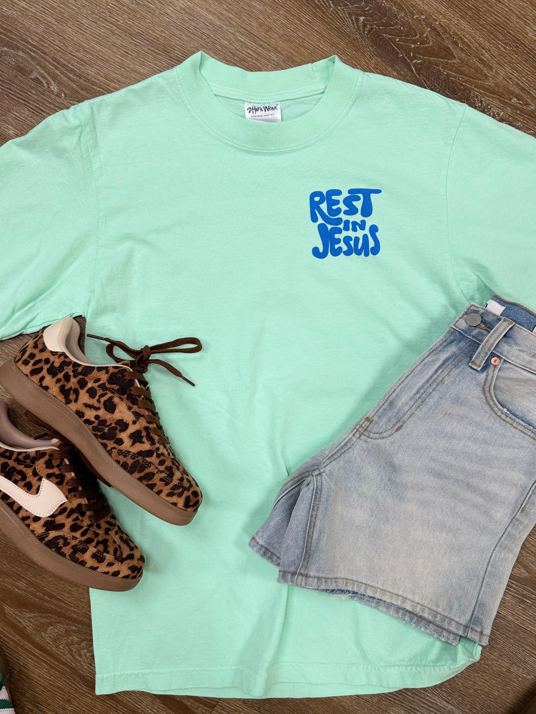 Rest in Jesus oversized
