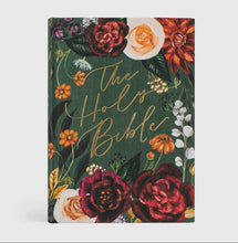 Load image into Gallery viewer, The Holy Bible Green Floral
