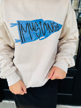 Load image into Gallery viewer, Mustang Pennant Sweatshirt

